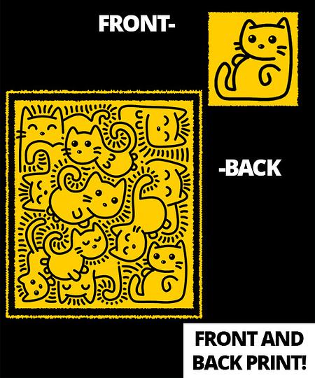 Qwertee: Doodle Cats