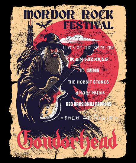 Qwertee: Mordor Fest