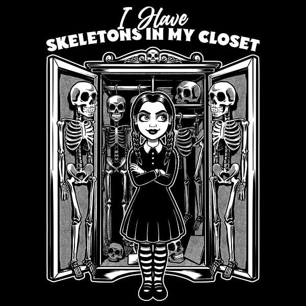 NeatoShop: Skeleton Closet Creepy Girl