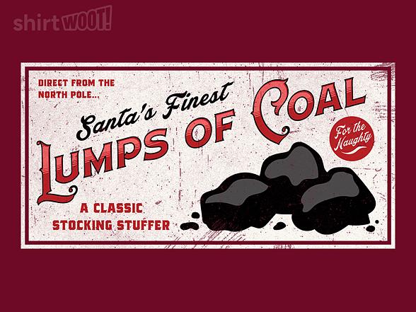 Woot!: Santa's Coal Vintage Ad