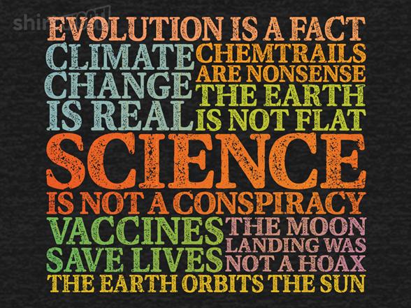 Woot!: Science Is Not A Conspiracy