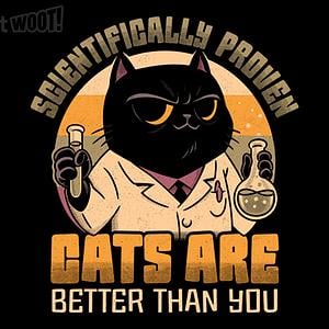 Graphic for Cats Are Better