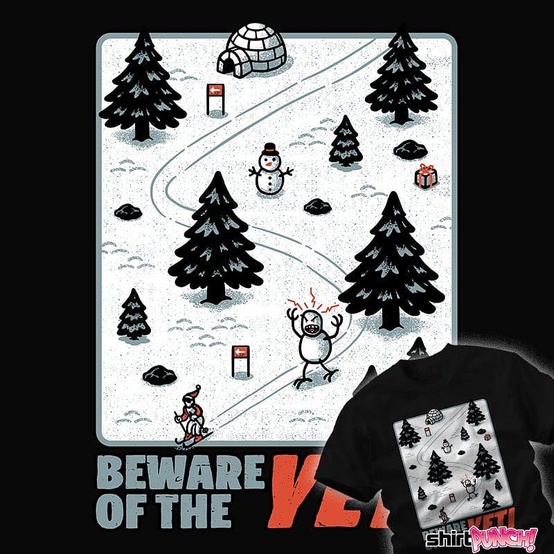 ShirtPunch: Beware Of The Yeti
