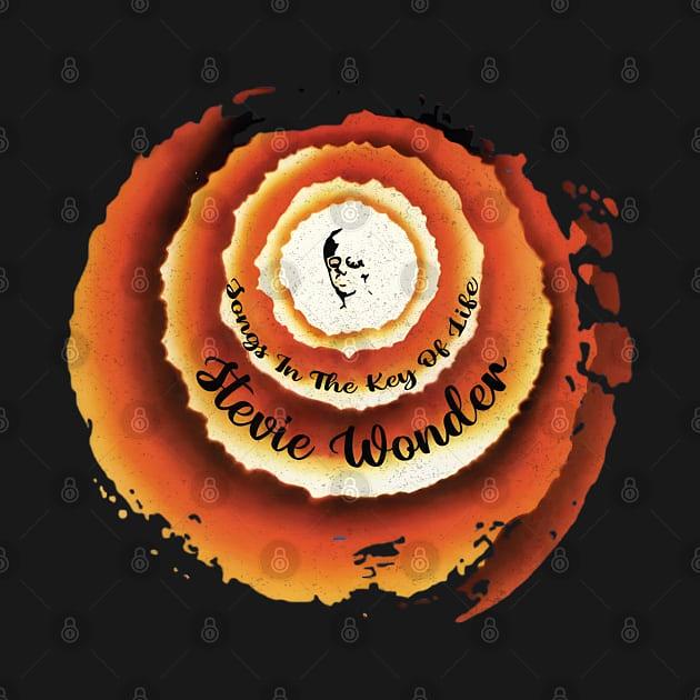 TeePublic: Stevie Wonder Retro "Songs in the Key of Life" Vintage