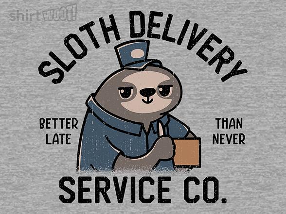 Woot!: Sloth Delivery Service Co.
