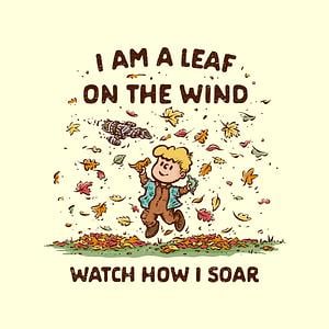 Graphic for Autumn Leaves On The Wind