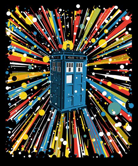 Qwertee: Space and time machine
