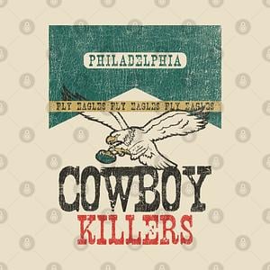 Graphic for KIllers Philadelphia Eagles 90S Vintage