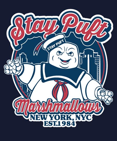 Qwertee: Stay Puft Marshmallows