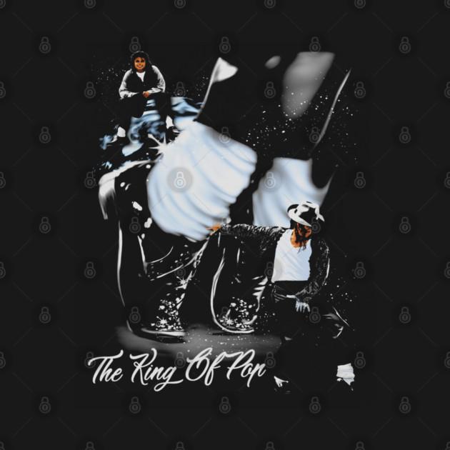 TeePublic: Michael Jackson King Of Pop Moonwalk