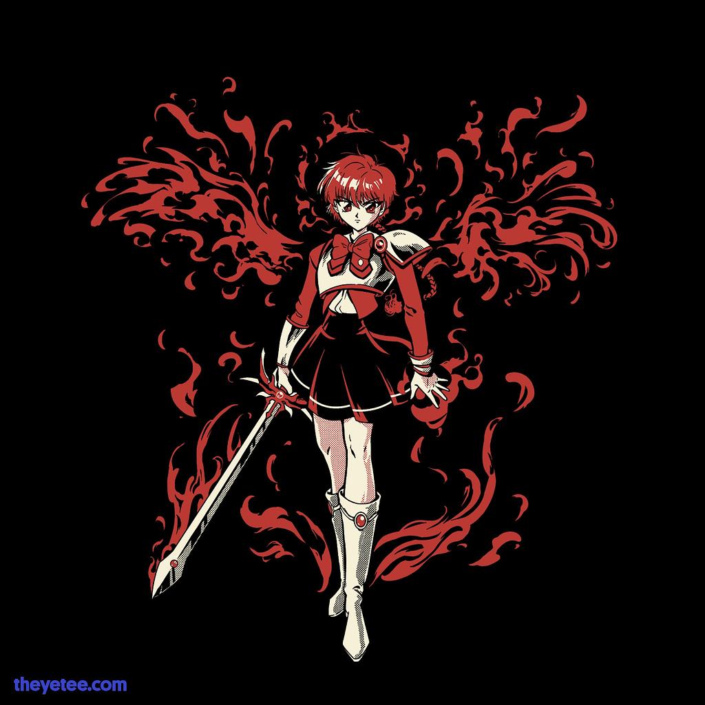 The Yetee: Magic Fire Knight