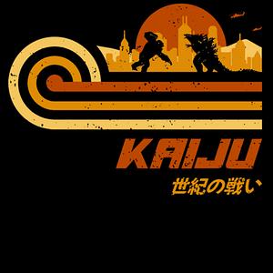 Graphic for Retro Vintage Kaiju Battle