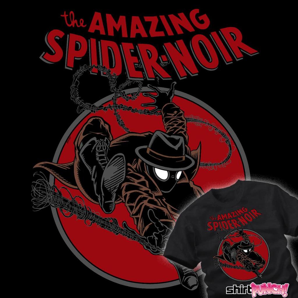 ShirtPunch: The Amazing Spider Noir