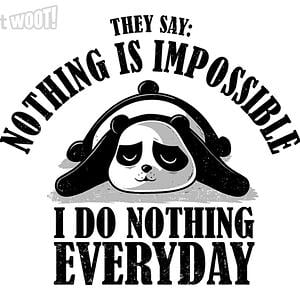 Graphic for I Do Nothing Everyday!