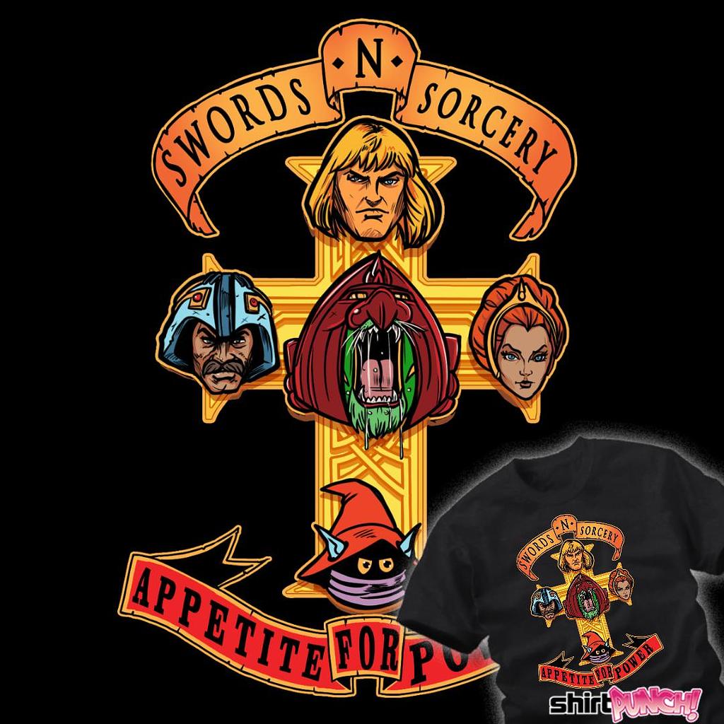 ShirtPunch: Appetite For Power