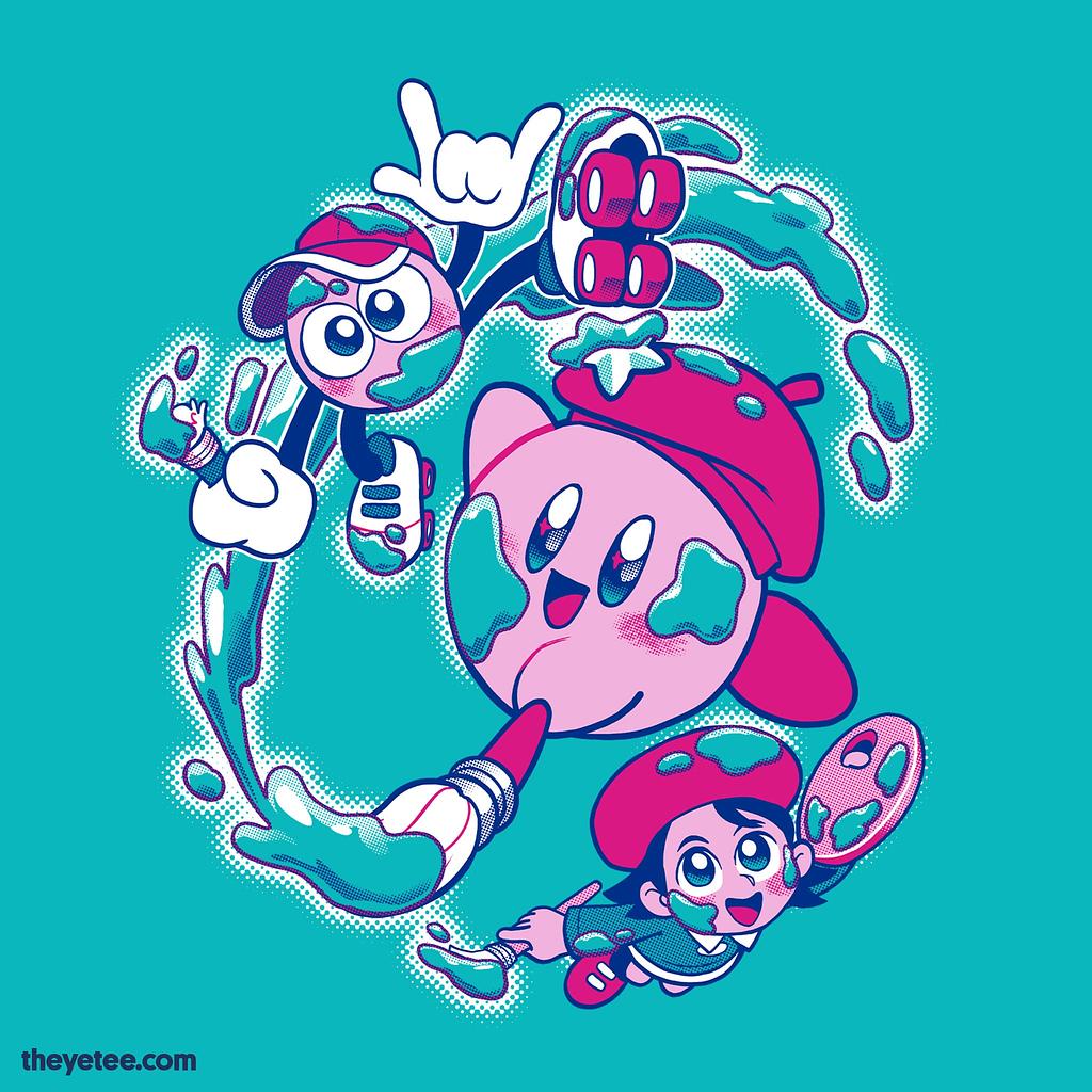 The Yetee: Paintbrush Pals (solid)
