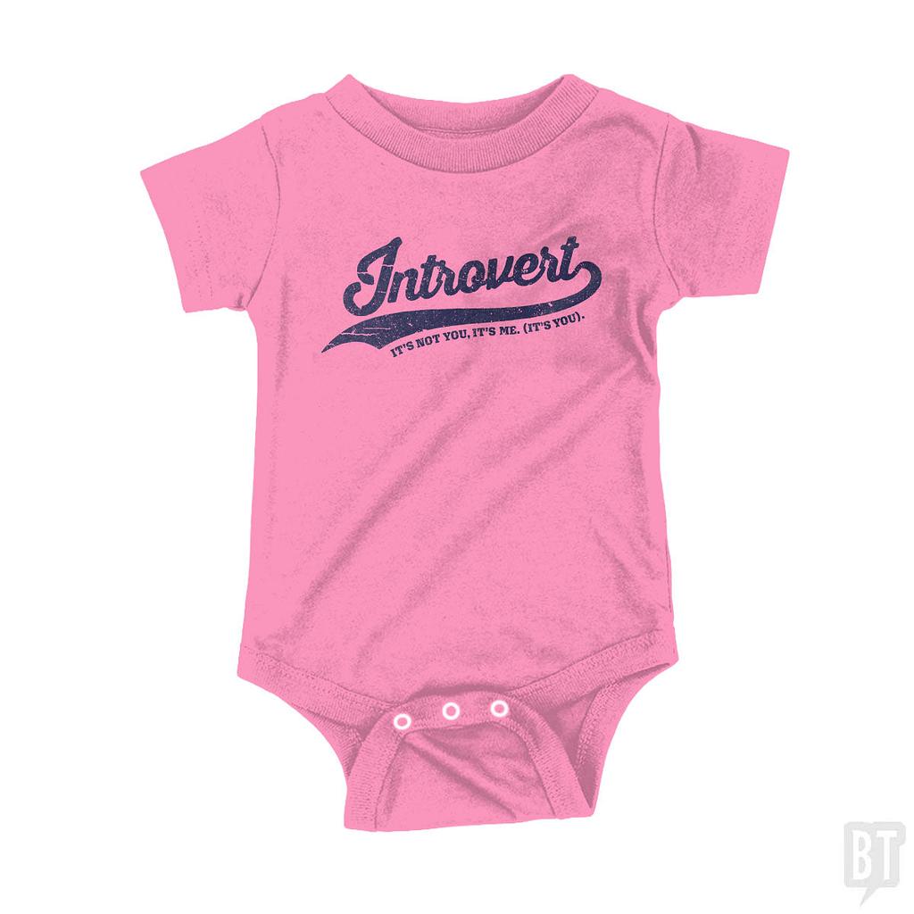 BustedTees: Introvert Baby One-Piece