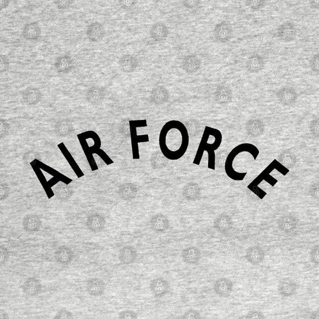 TeePublic: US AIR FORCE PT SHIRT CLASSIC VINTAGE black font