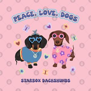 Graphic for Peace, Love, and Dogs