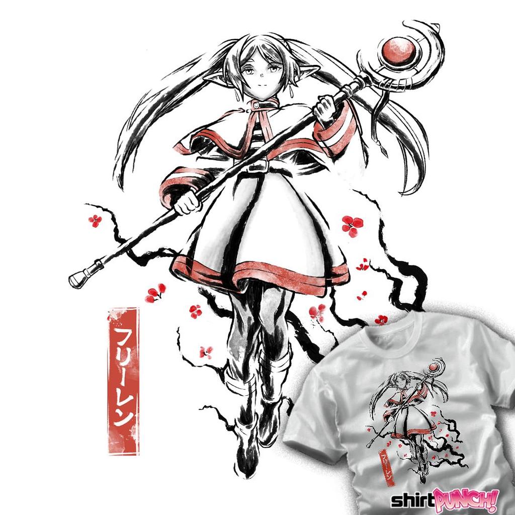 ShirtPunch: The Eternal Mage Sumi-E