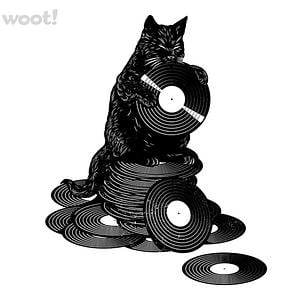 Graphic for Retro Vinyl Cat