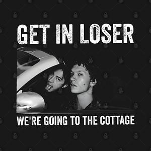 Graphic for Get In Loser We're Going To The Cottage Heated-Rivalry Hollander Rozanov Hockey