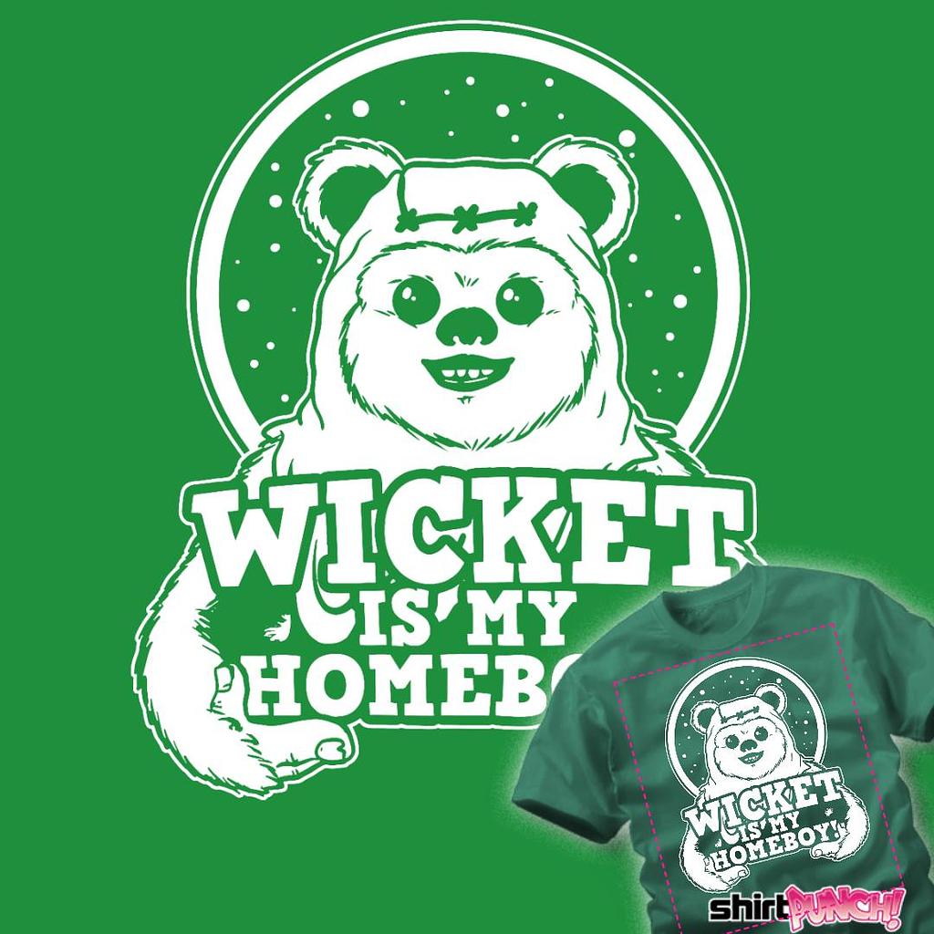 ShirtPunch: Wicket Is My Homeboy