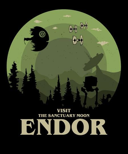 Qwertee: visit Endor