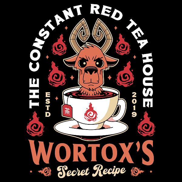 NeatoShop: Wortox Red Tea Emblem