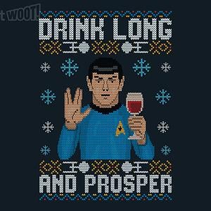 Graphic for Drink Long and Prosper