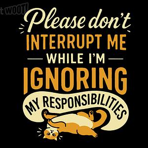 Graphic for Don't Interrupt Me