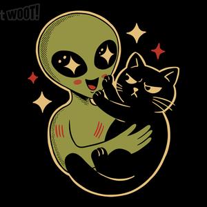 Graphic for Alien loves cat