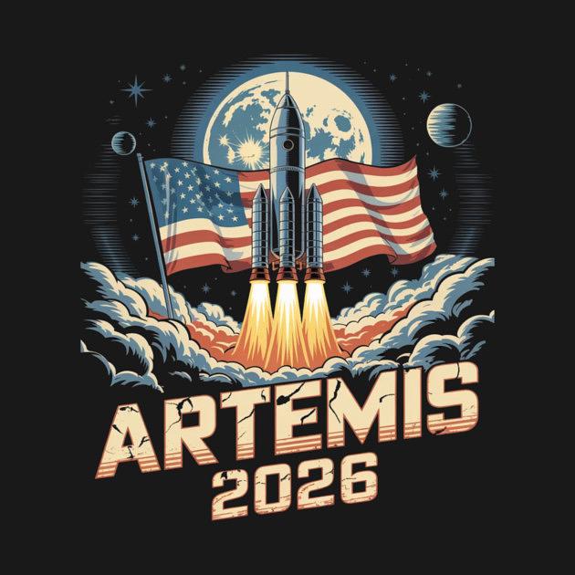 TeePublic: Artemis-moon-mission