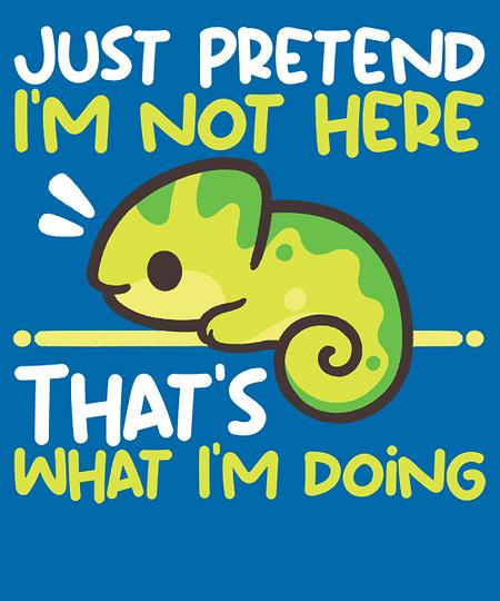 Qwertee: Just pretend I'm not here