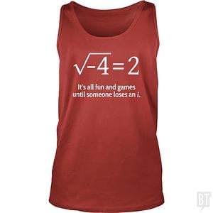 Graphic for Funny Math Tank Top
