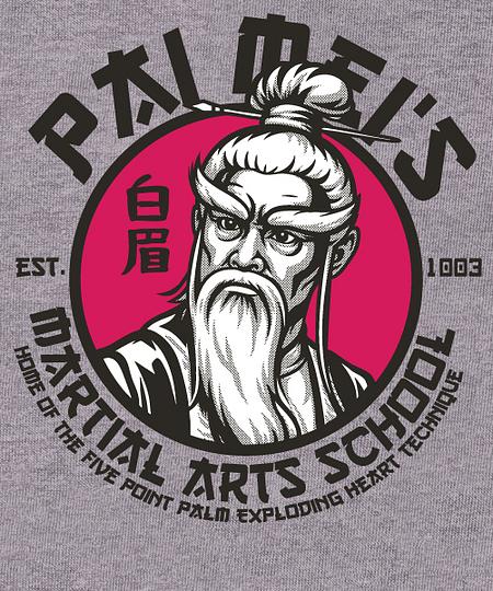 Qwertee: Pai Mei's - Martial arts school