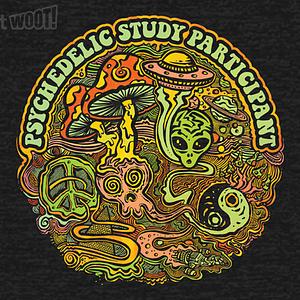 Graphic for Psychedelic Study Participant