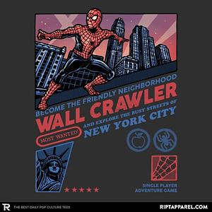 Graphic for Friendly Neighborhood Wall Crawler