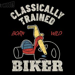 Graphic for Classically Trained Biker