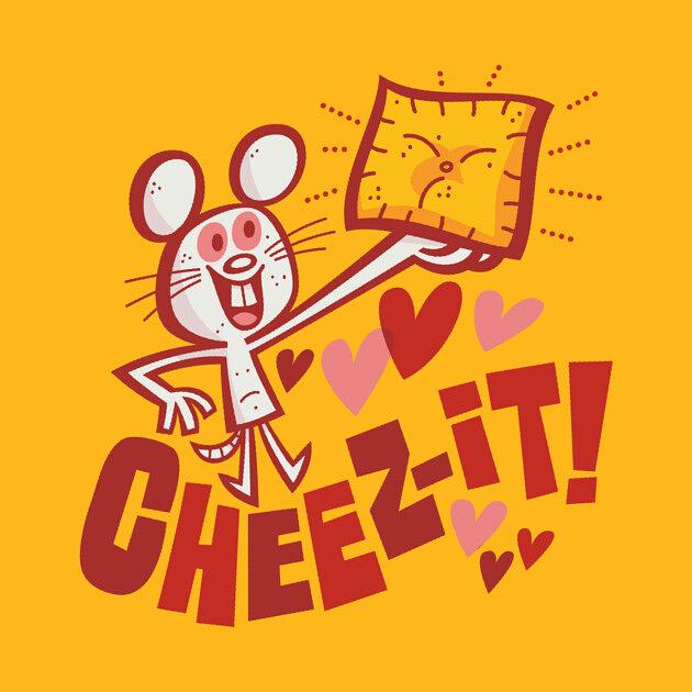 TeePublic: Cheez-it!