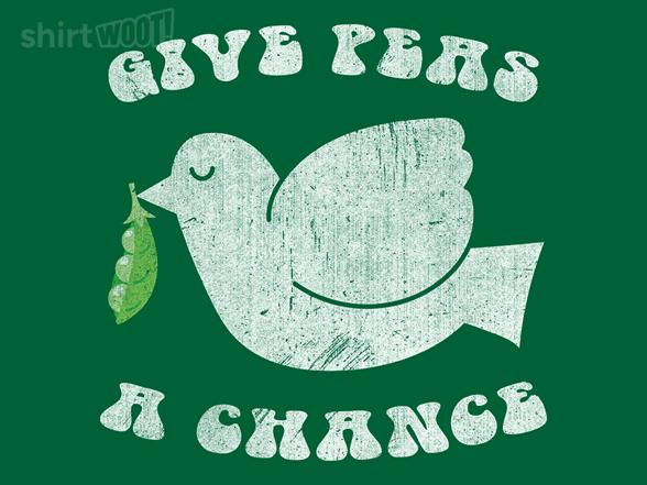 Woot!: Peas a Chance