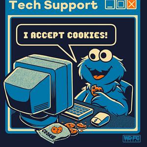 Graphic for Tech Support I Accept Cookies
