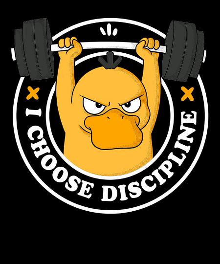 Qwertee: I Choose Discipline