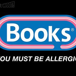 Graphic for Books, You Must Be Allergic