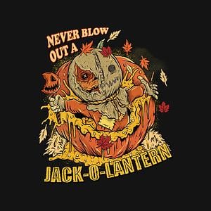 Graphic for Never Blow Out A Jack-O-Lantern