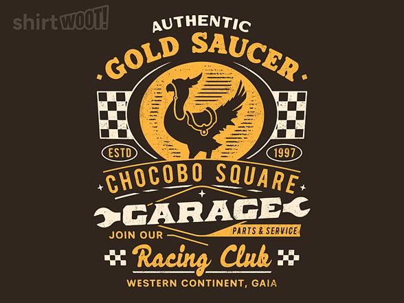 Woot!: Gold Saucer Garage Vintage
