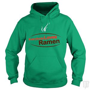 Graphic for Everybody Loves Ramen Hoodie