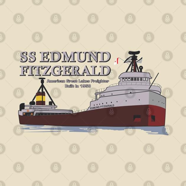 TeePublic: Edmund Fitzgerald