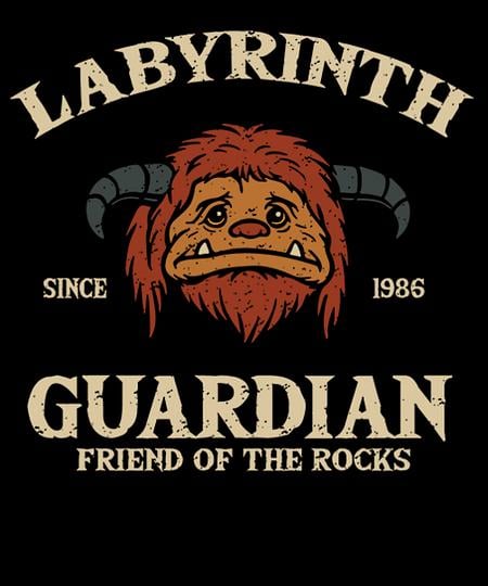 Qwertee: Labyrinth Guardian