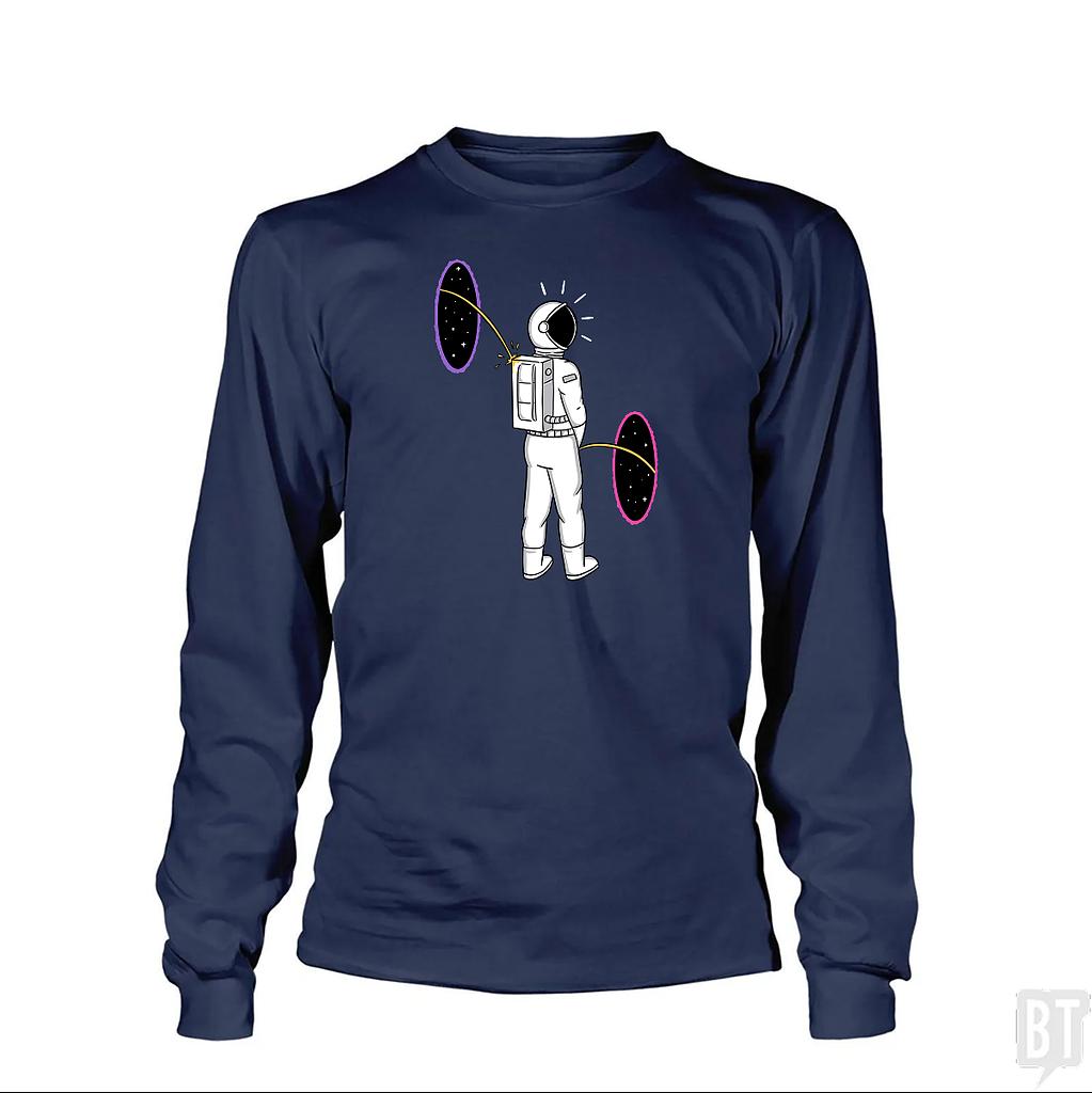 BustedTees: Space Portal Long Sleeve